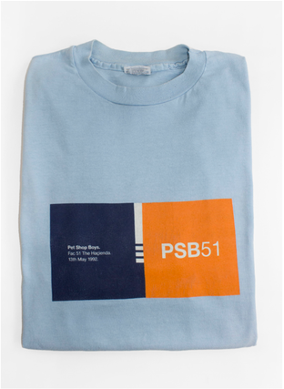 Item #5165 Pet Shop Boys T-Shirt. PSB 51