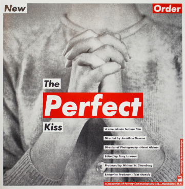 Item #5167 The Perfect Kiss (OFNY P3). Barbara Kruger.