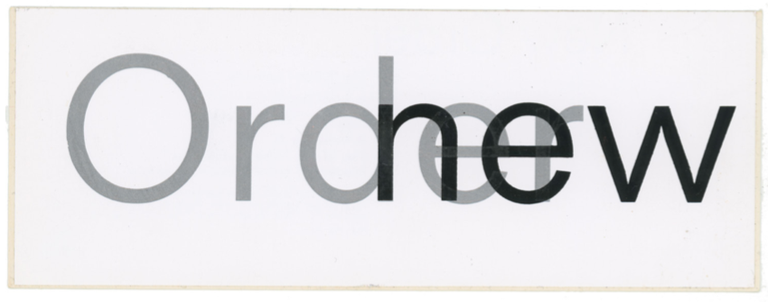 Item #5171 Low-life Promotional Sticker. New Order.