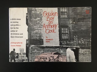 Item #5196 Golden Boy as Anthony Cool. Herbert Kohl, photographer James Hinton