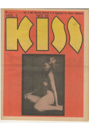 Item #5201 Kiss, Vol. 1, No. 13, 1969. R. Crumb, ed Joel Fabricant