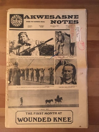 Item #5219 Akwesasne Notes, vol. 5, no. 2, Early Spring 1973