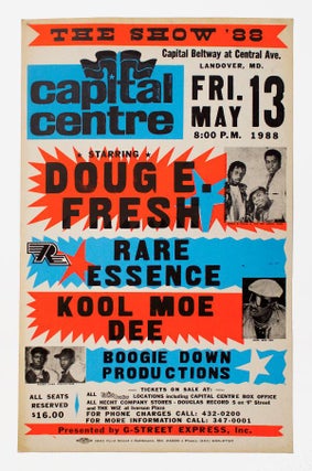 Item #5232 Doug E. Fresh, Rare Essence, Kool Moe Dee, and Boogie Down Productions at Capital...