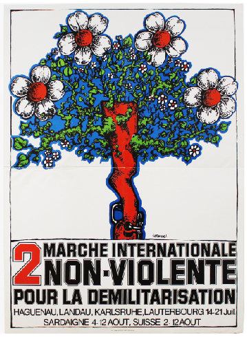 Item #5316 2 Marche Internationale Non-Violente pour la Demilitariasation
