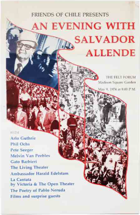 Item #5324 [Bob Dylan and Dennis Hopper secret performance] An Evening with Salvador Allende