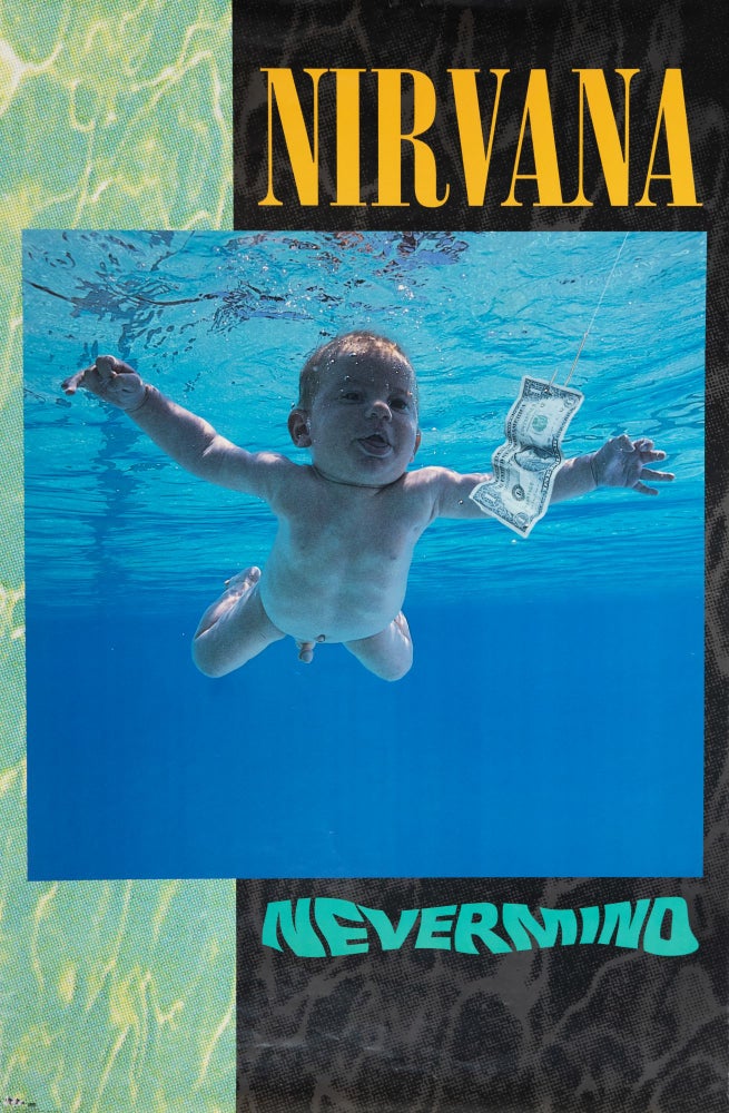 Item #5347 Nevermind [original promotional poster]