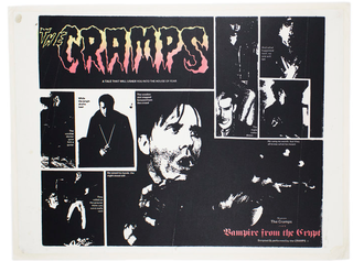 Item #5361 Vampire from the Crypt [mythological movie]. The Cramps