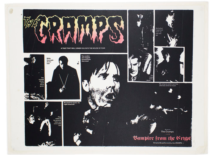 Item #5361 Vampire from the Crypt [mythological movie]. The Cramps.