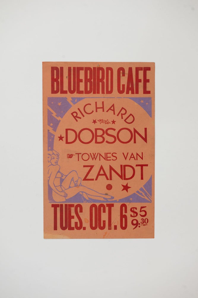 Item #5364 Richard Dobson & Townes Van Zandt at Bluebird Cafe