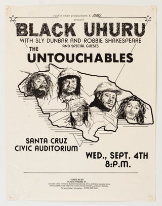 Item #5374 Black Uhuru, Sly Dunbar, Robbie Shakespeare, The Untouchables at Santa Cruz Civic...