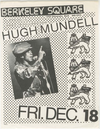 Item #5378 Hugh Mundell at Berkeley Square. Hugh Mundell