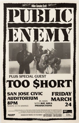 Item #5391 Public Enemy, Too $hort at San Jose Civic Auditorium