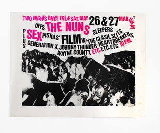 Item #5392 The Nuns, Offs, Sleepers + Screening of Sex Pistols Film at Mabuhay Gardens