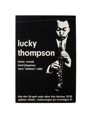Item #5399 Lucky Thompson at Gyllene Cirkeln. Lucky Thompson