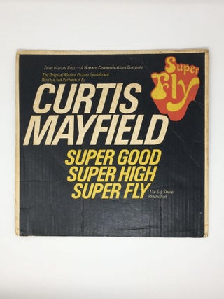 Item #5402 Curtis Mayfield Superfly Promotional Flat. Curtis Mayfield