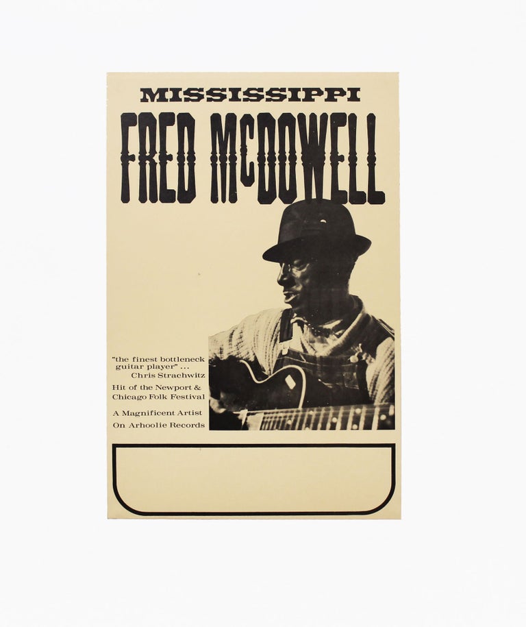 Item #5404 Mississippi Fred McDowell. Mississippi Fred McDowell.
