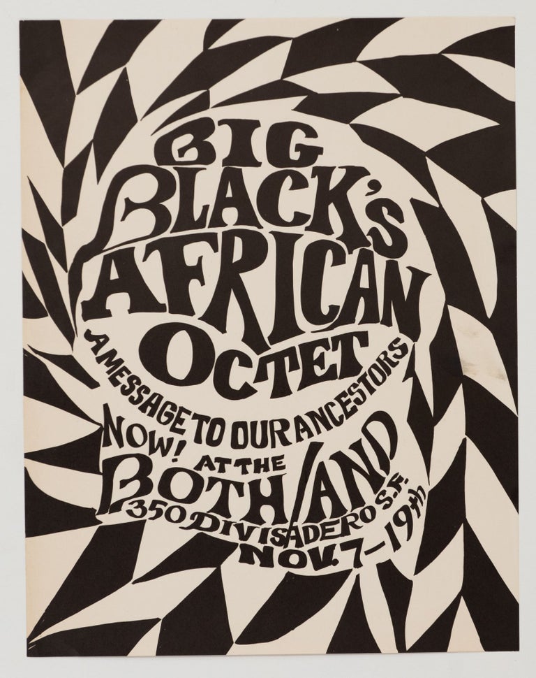 Item #5405 Big Black’s African Octet: A Message to Our Ancestors. Big Black.