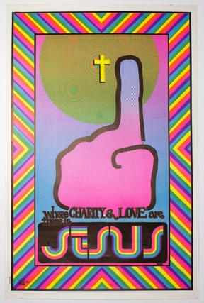 Item #5432 Where Charity & Love are, there is Jesus. Bevacqua