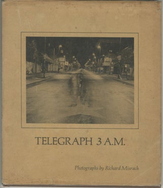Item #5504 Telegraph 3 A.M. [Signed]. Richard Misrach