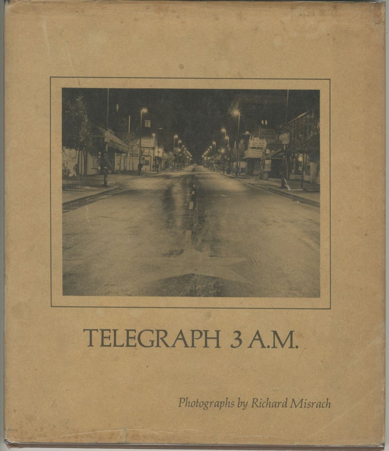 Item #5504 Telegraph 3 A.M. [Signed]. Richard Misrach.