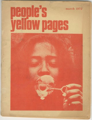 Item #5537 People’s Yellow Pages, March 1972. Richard Gill, Jane Garmey