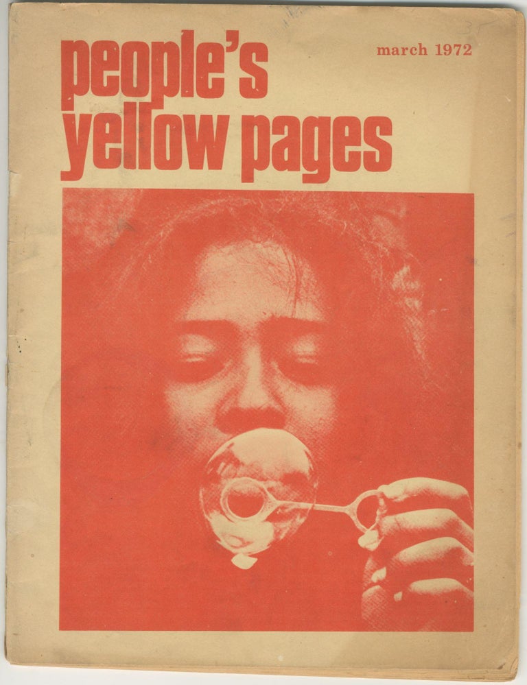 Item #5537 People’s Yellow Pages, March 1972. Richard Gill, Jane Garmey.