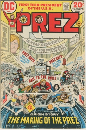 Prez: The First Teen President Nos. 1-4 [Complete Run]