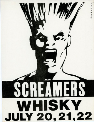 Item #5605 Screamers at the Whisky: July 20, 21, 22. Gary Panter