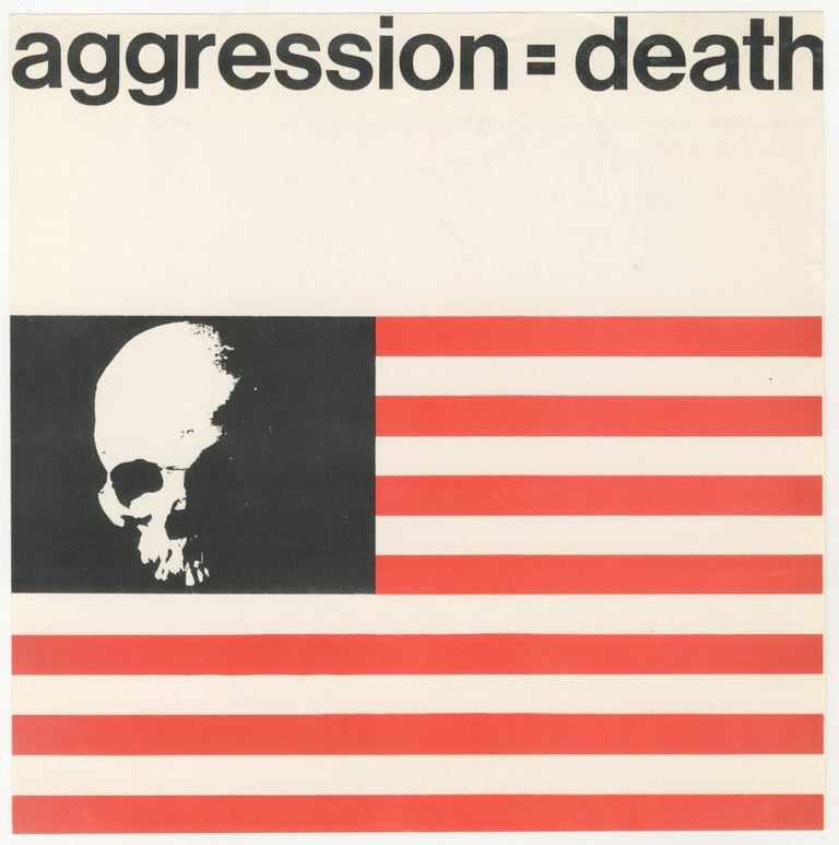 Item #5613 Aggression = Death. Richard Alcroft.