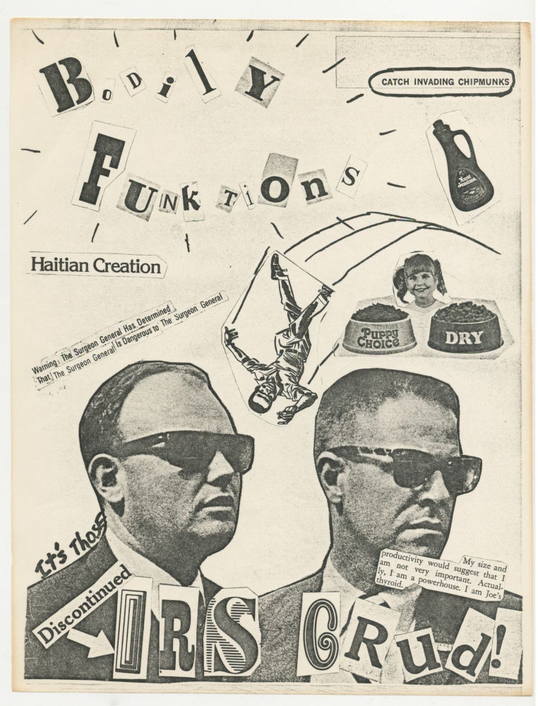 Item #5631 Bodily Funktions [Six Flyers for Fictional Events, Austin Punk]