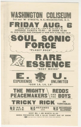 Item #5644 Soul Sonic Force [sic] at Washington Coliseum