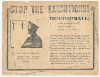 Item #5652 Stop the Executions! [anti-fascist terrorism, global solidarity