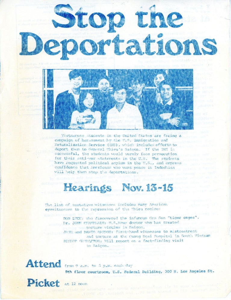 Item #5654 Stop the Deportations