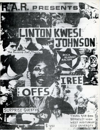 Item #5657 Rock Against Racism Presents Linton Kwesi Johnson