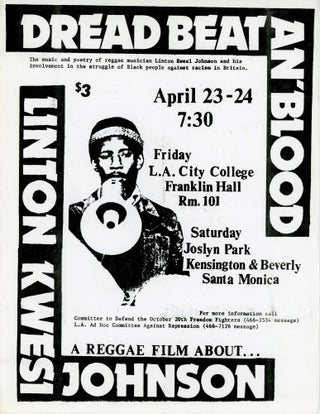 Item #5660 Dread Beat an’ Blood: A Reggae Film About Linton Kwesi Johnson