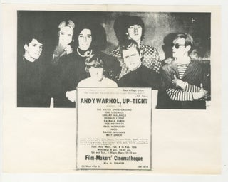 Item #5677 Andy Warhol, Up-Tight [First Warhol-Velvet Underground Collaboration, First...