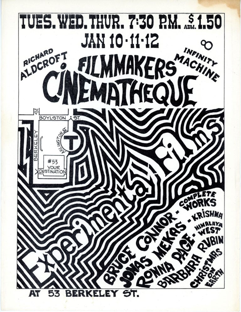 Item #5680 Experimental Films at Filmmakers Cinematheque
