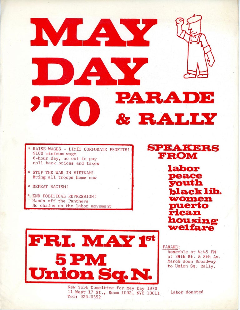 Item #5685 May Day 1970 Parade & Rally