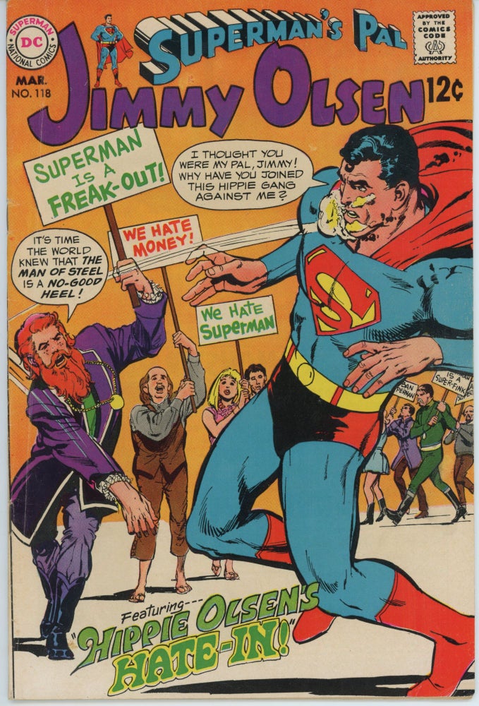 Item #5718 Superman’s Pal Jimmy Olsen no. 118, March 1969
