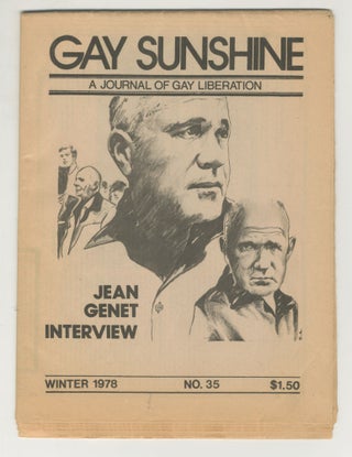 Item #5724 Gay Sunshine: A Journal of Gay Liberation, No. 35