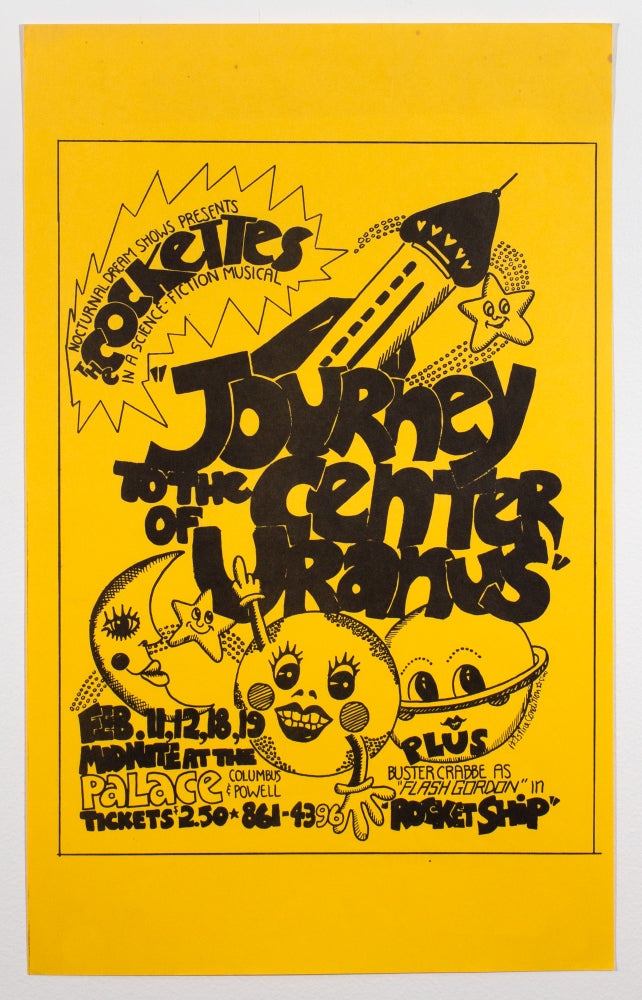 Item #5732 Nocturnal Dream Shows Presents the Cockettes in a Science Fiction Musical: Journey to the Center of Uranus