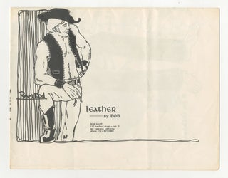 Item #5774 Leather by Bob [Promotional Catalog / Poster
