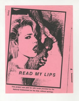 Item #5795 Read My Lips [Gran Fury Pastiche