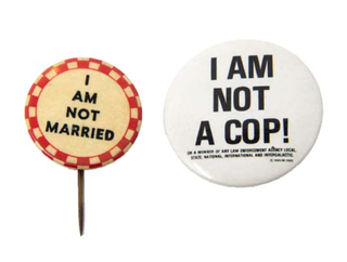 LGBTQ Pinback Button Collection [ca. 1970-1985]