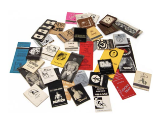 Item #5816 Thirty-Nine Matchbooks from Leather Bars and Gay Bathhouses