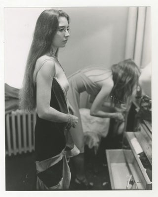 Item #5827 Burlesque Dancer Backstage [Anonymous Photograph
