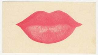 Item #5882 Love & Kisses to Censors Film Society [1963 Membership Card