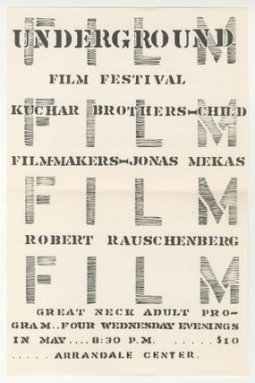 Item #5885 Underground Film Festival