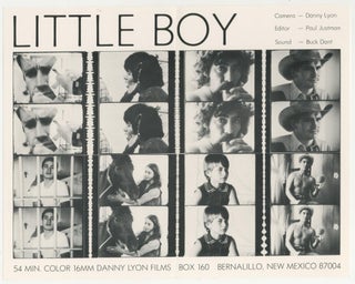 Item #5891 Little Boy [Danny Lyon, New Mexico]. Danny Lyon