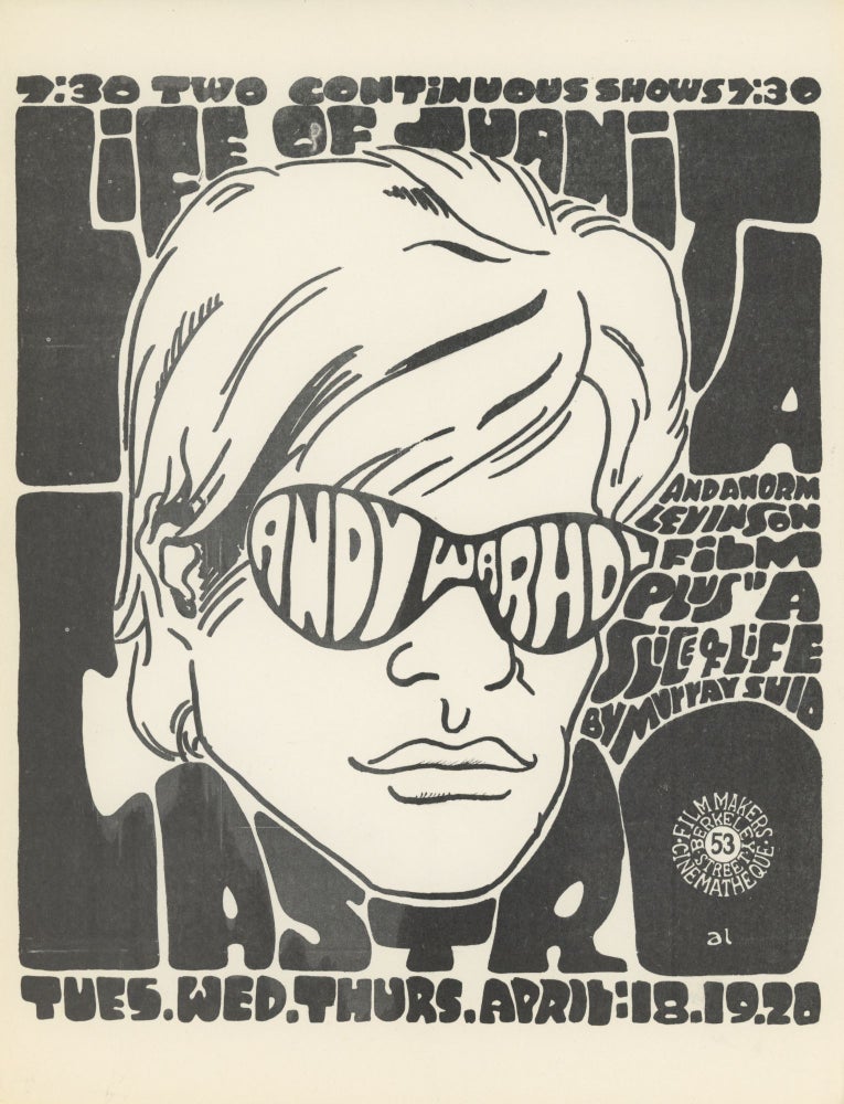 Item #5899 Life of Juanita Castro. Andy Warhol.